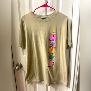 HUF t-shirt with herb graphics